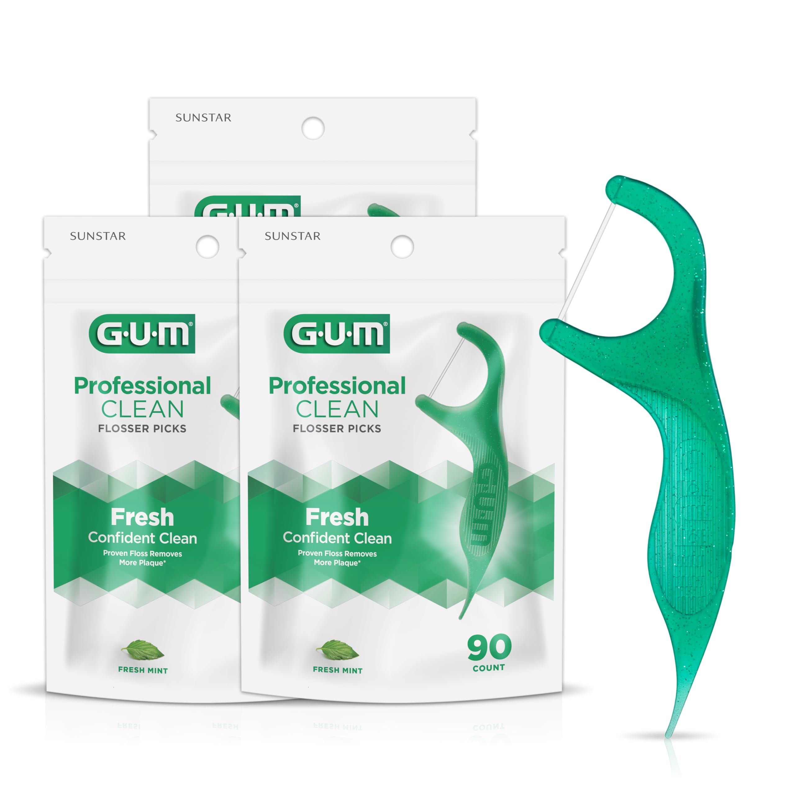 Foto 1 | Palillos de Hilo Dental GUM 3 Paquetes