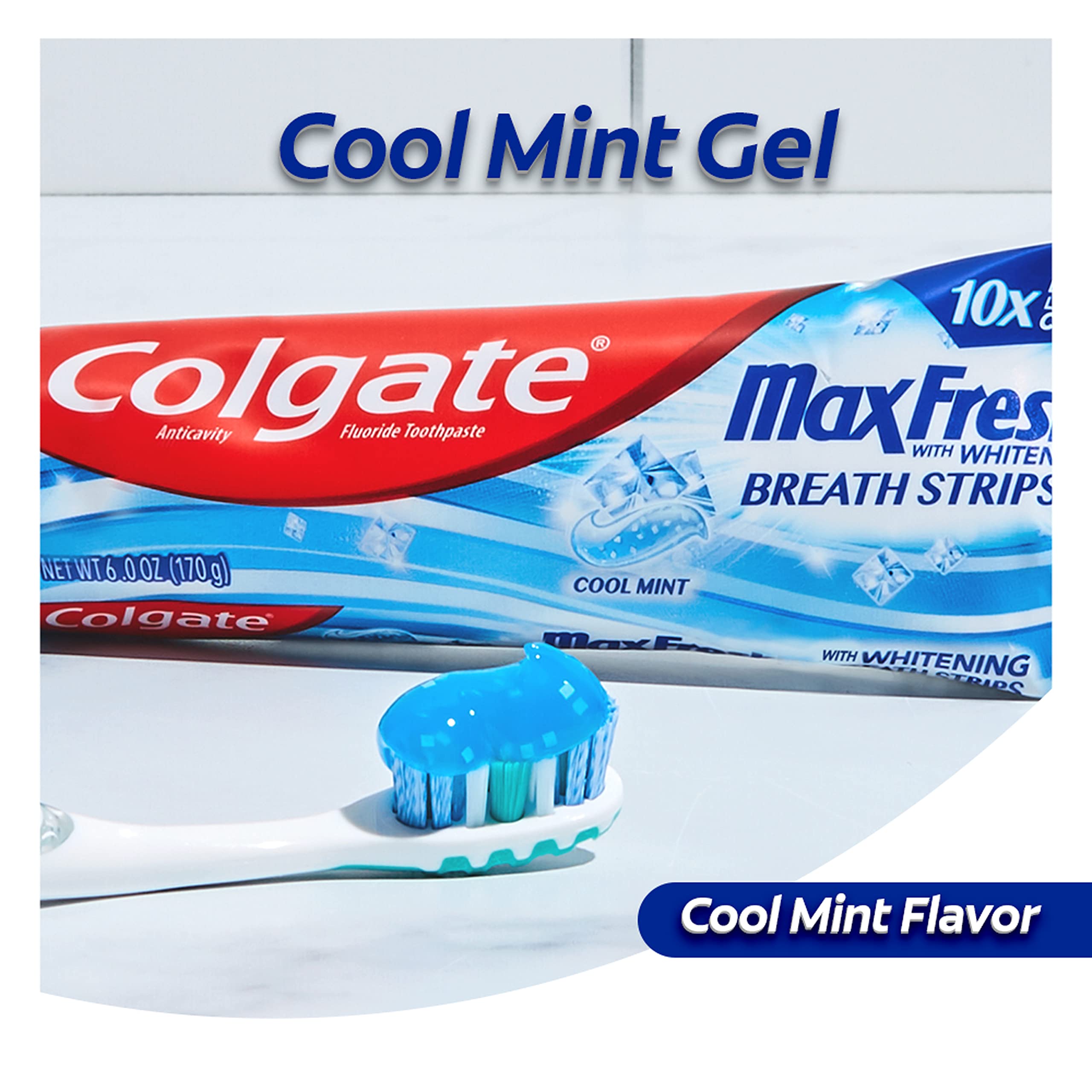 Foto 6 pulgar | Pasta De Dientes Colgate Max Fresh Travel Size Cool Mint 20 Ml X 24 - Venta Internacional.