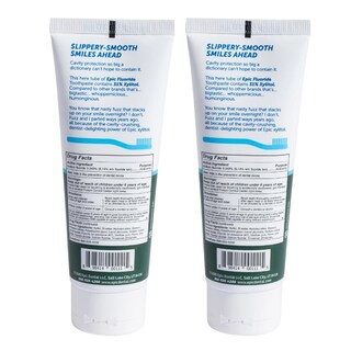 Foto 2 | Pasta De Dientes Epic Dental Con 31% De Xilitol Y Menta Verde, 145 Ml (paquete De 2) - Venta Internacional.
