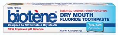 Foto 1 | Pasta De Dientes Biotène Dry Mouth Con Flúor Y Menta Fresca 125 Ml (paquete De 2) - Venta Internacional.