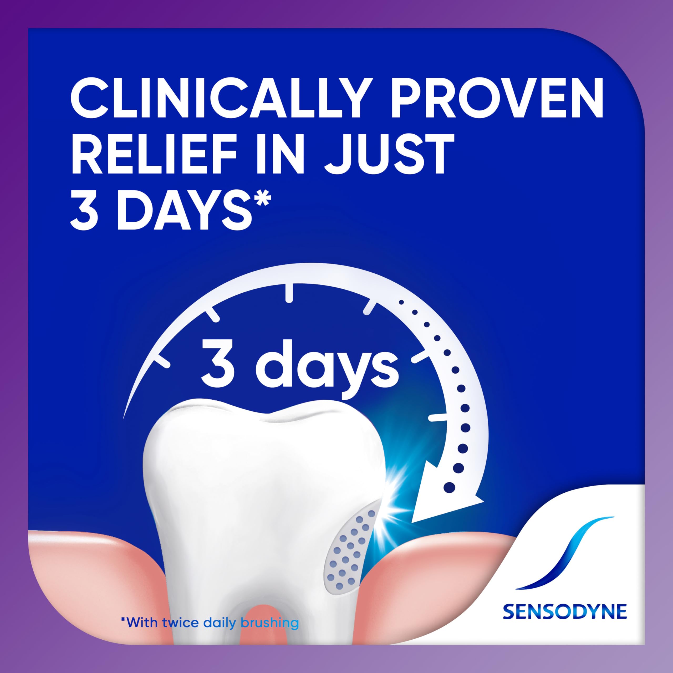 Foto 7 pulgar | Pasta De Dientes Sensodyne Rapid Relief Sensitive Teeth 100ml - Venta Internacional.