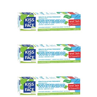 Foto 1 | Pasta De Dientes Kiss My Face, Gel Blanqueador De Dientes, Árbol De Té, 400 Ml, 3 - Venta Internacional.
