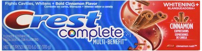 Foto 1 | Pasta De Dientes Crest Whitening Expressions Cinnamon Rush 177 Ml - Venta Internacional.