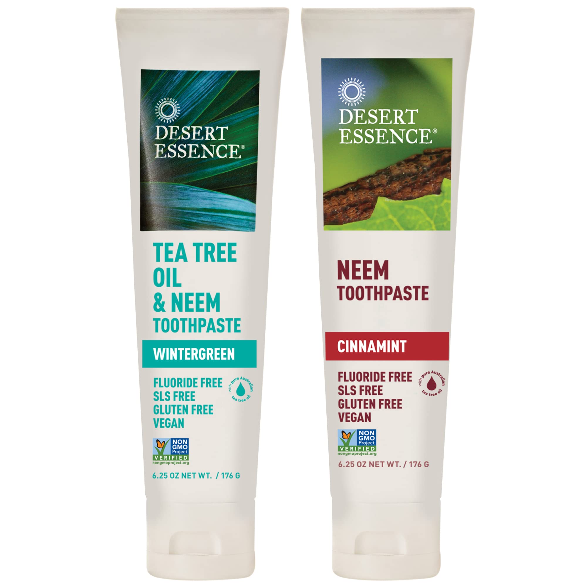 Foto 1 | Pasta De Dientes Desert Essence Natural Con Aceite De Árbol De Té Y Neem 185 Ml - Venta Internacional.