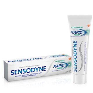 Foto 1 | Pasta De Dientes Sensodyne Rapid Relief, Prevención De Caries, 100 Ml - Venta Internacional.
