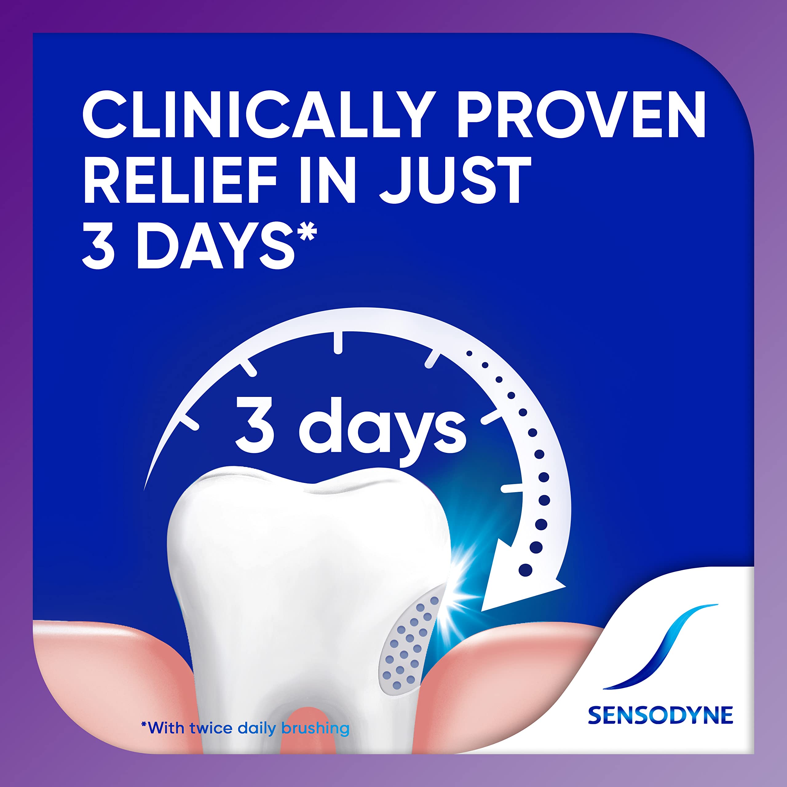 Foto 7 | Pasta De Dientes Sensodyne Rapid Relief, Prevención De Caries, 100 Ml - Venta Internacional.