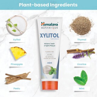 Foto 5 | Pasta De Dientes Himalaya Botanique, Blanqueadora, Antiplaca, 120 Ml, Paquete De 4 - Venta Internacional.