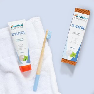 Foto 6 | Pasta De Dientes Himalaya Botanique, Blanqueadora, Antiplaca, 120 Ml, Paquete De 4 - Venta Internacional.