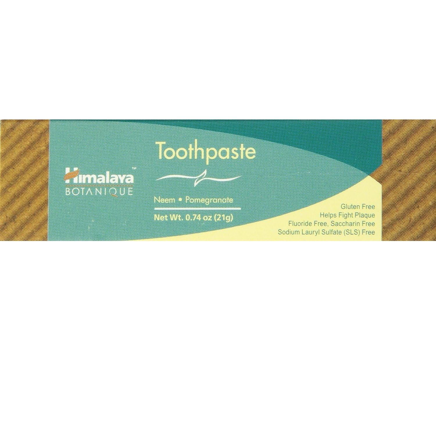 Foto 5 | Pasta De Dientes Himalaya Herbal Healthcare Neem Pomegranate 21g - Venta Internacional.