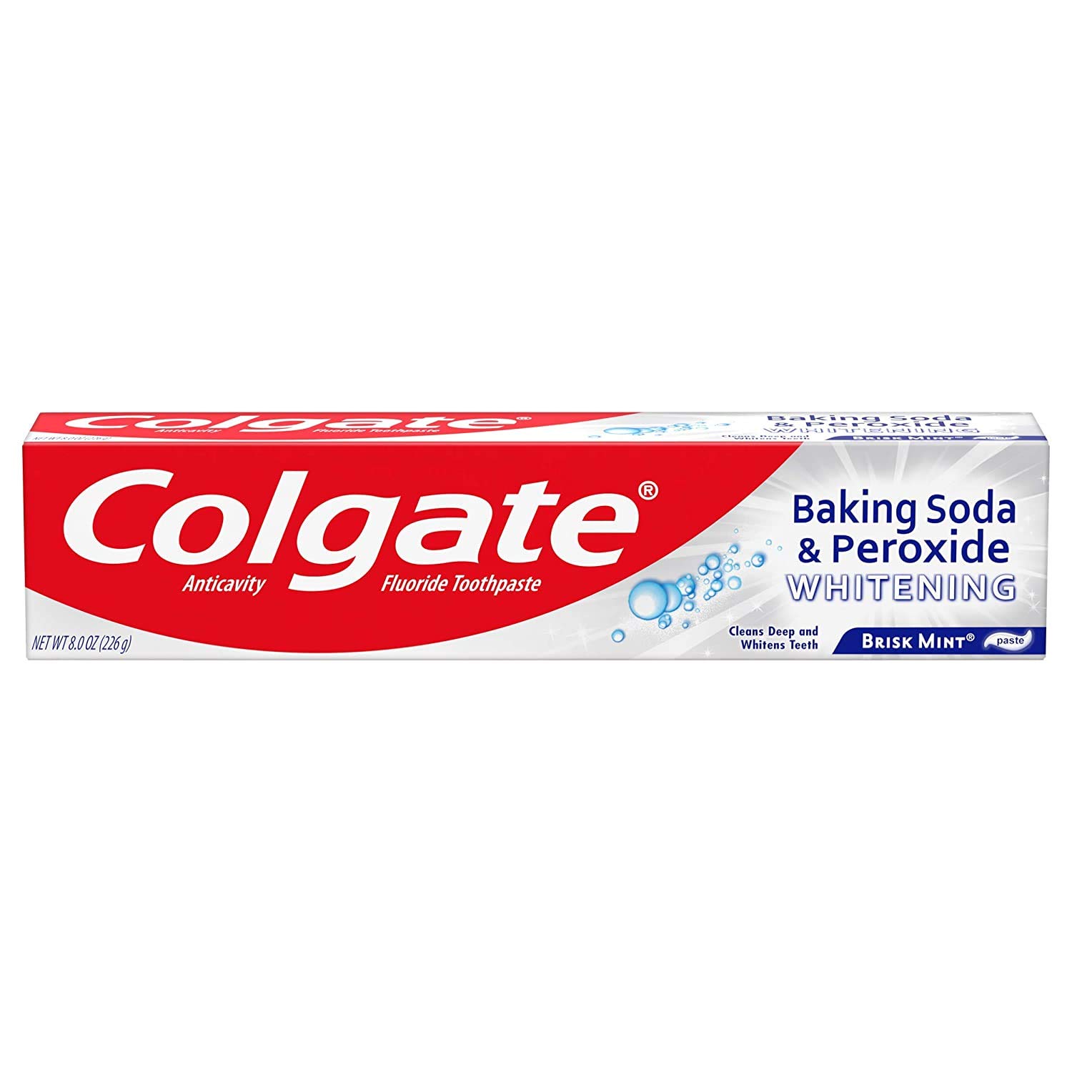 Pasta De Dientes Colgate Con Bicarbonato De Sodio Y Peróxido Blanqueadora 240 Ml - Venta Internacional.