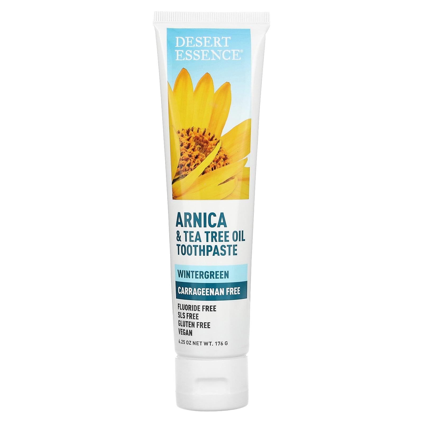 Foto 2 pulgar | Pasta De Dientes Desert Essence Con Aceite De Árnica Y Árbol De Té 185 Ml - Venta Internacional.