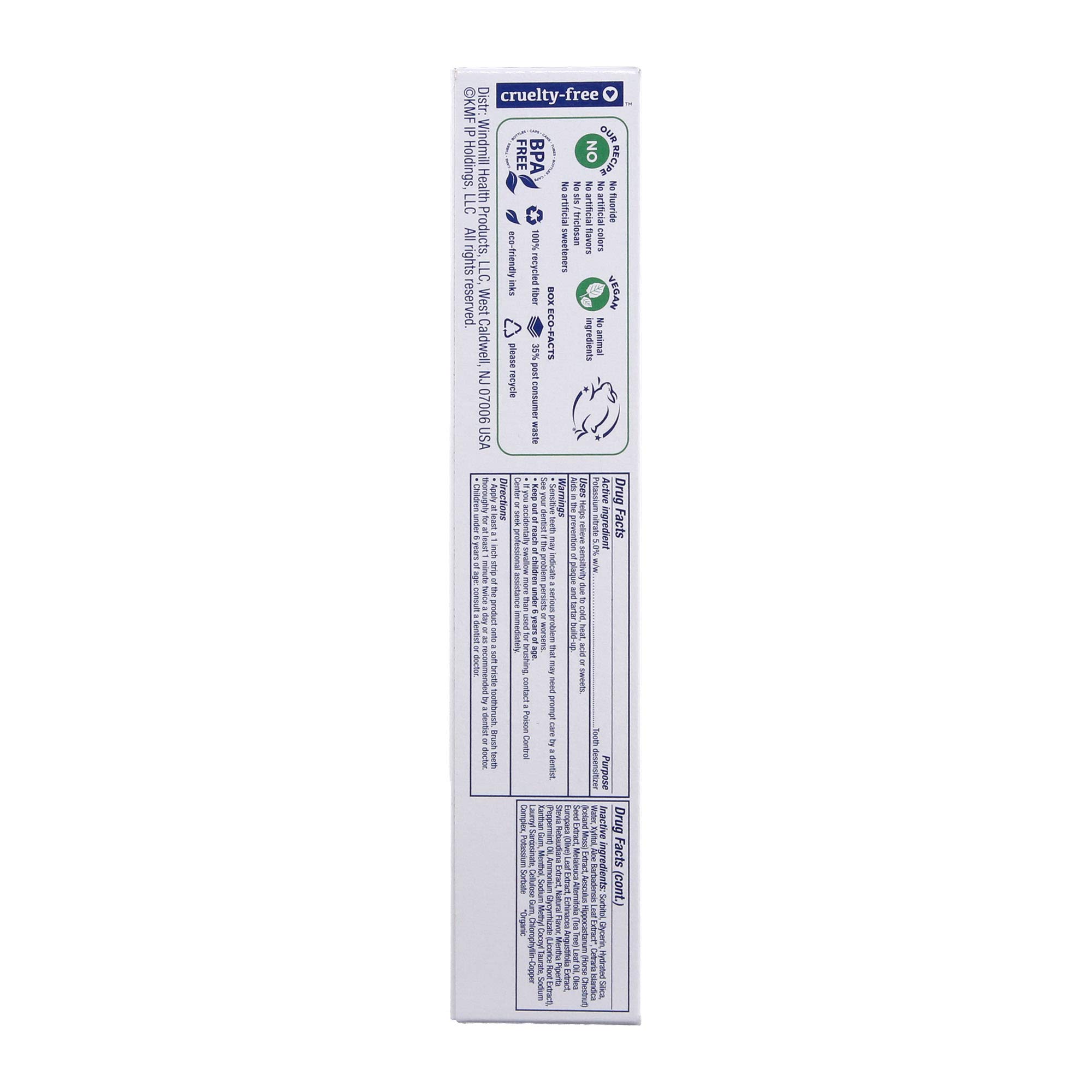 Foto 4 pulgar | Pasta De Dientes Kiss My Face Sensitive Citrus Mint 133 Ml - Venta Internacional.