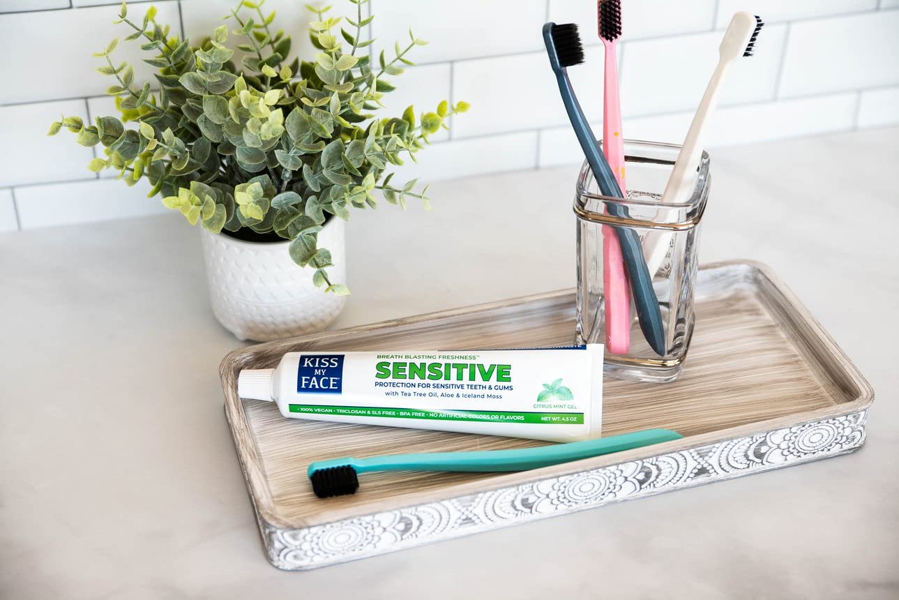 Foto 5 pulgar | Pasta De Dientes Kiss My Face Sensitive Citrus Mint 133 Ml - Venta Internacional.