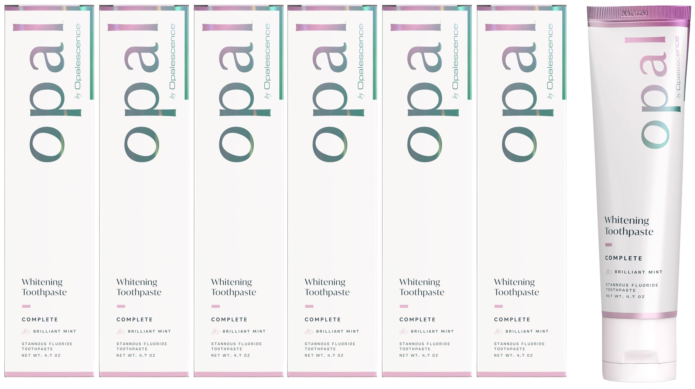 Foto 1 | Pasta De Dientes Opalescence Complete Con Fluoruro De Estaño 135 Ml X6 - Venta Internacional.