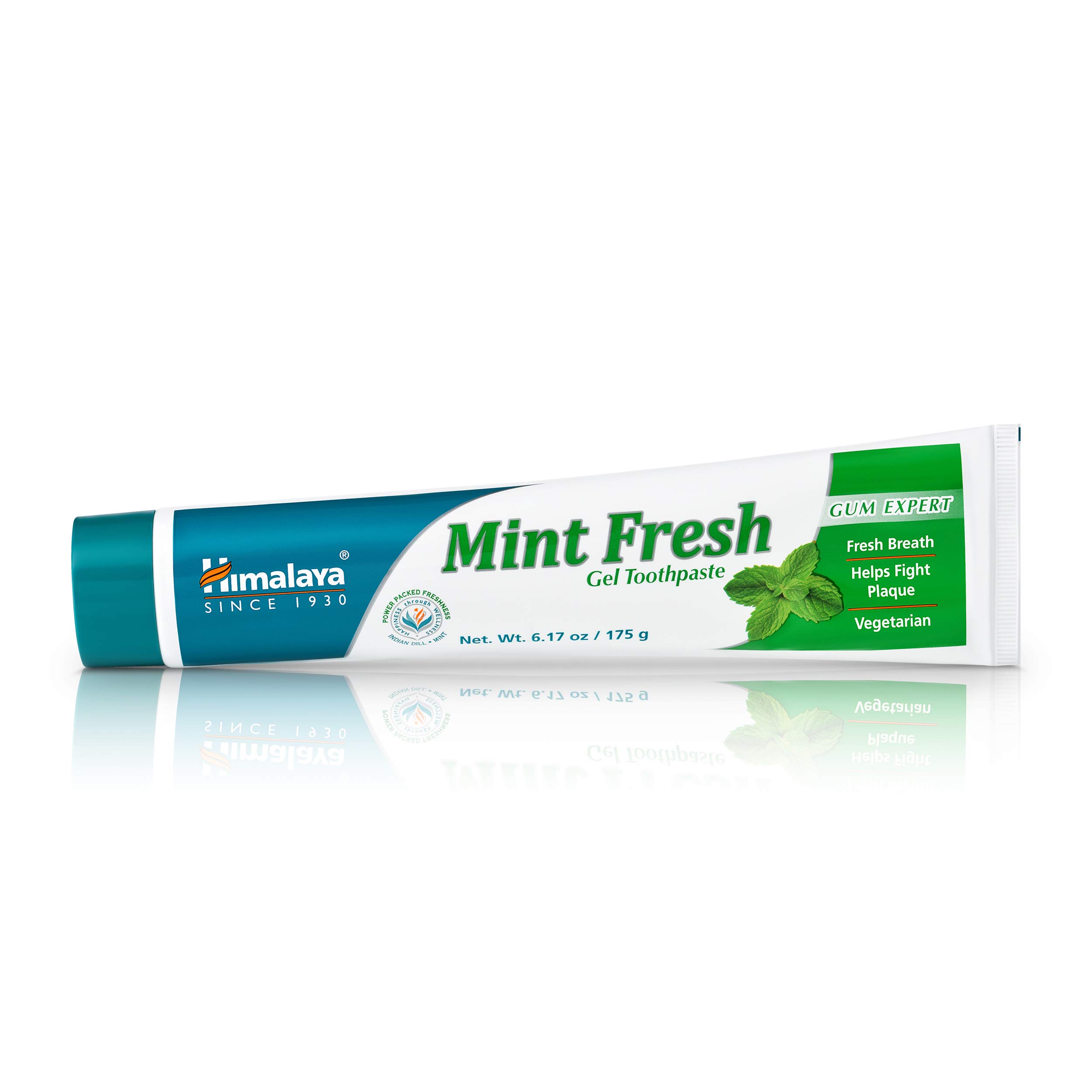 Foto 4 pulgar | Pasta De Dientes Himalaya Mint Fresh Gel Sin Flúor, 180 Ml, Paquete De 2 - Venta Internacional.