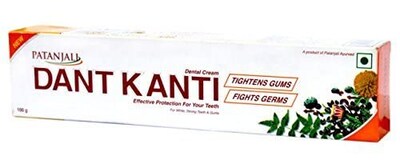 Foto 3 | Pasta De Dientes Patanjali Dant Kanti Crema Dental Natural 200g X3 - Venta Internacional.