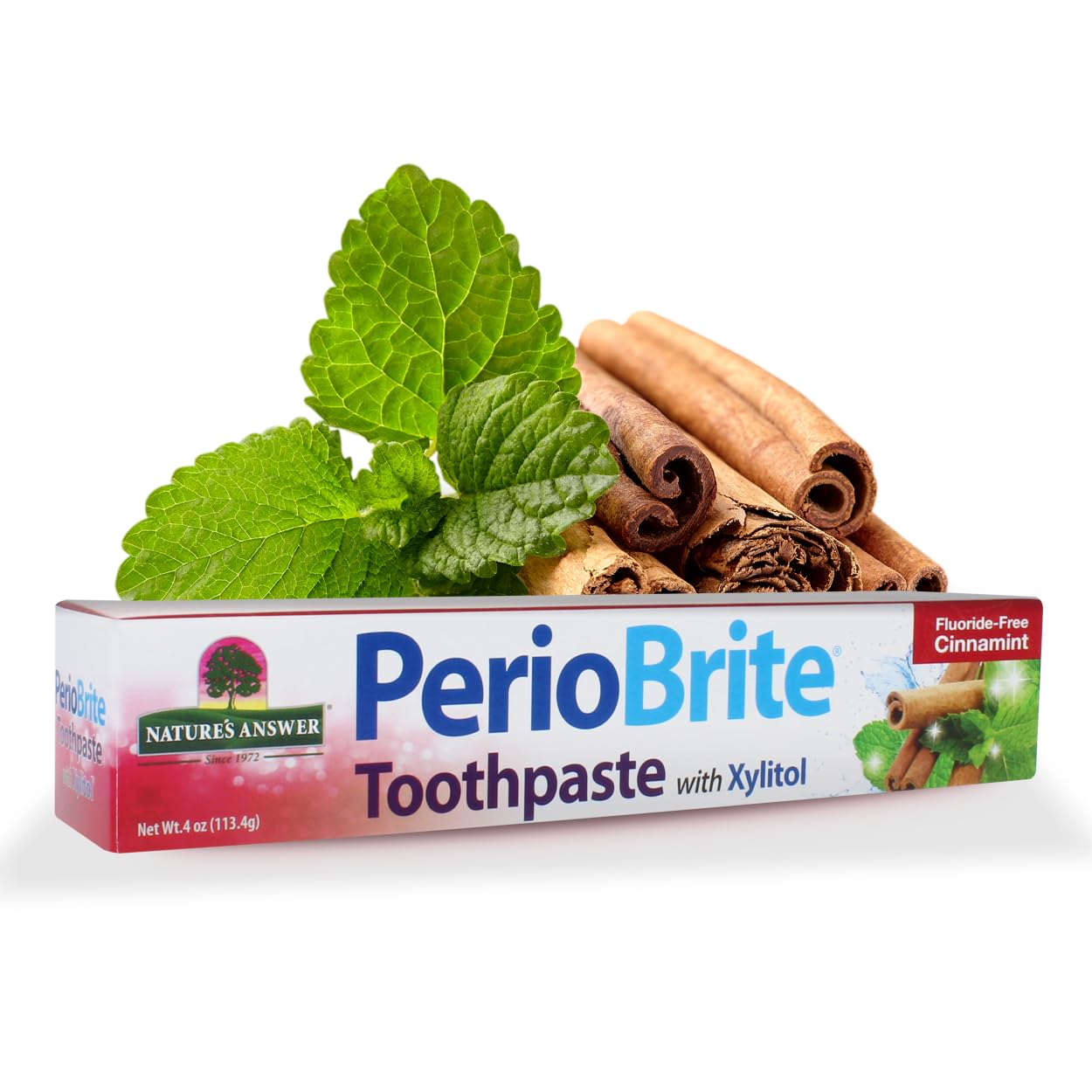 Pasta De Dientes Nature's Answer Periobrite Cinnamint 120 Ml - Venta Internacional.