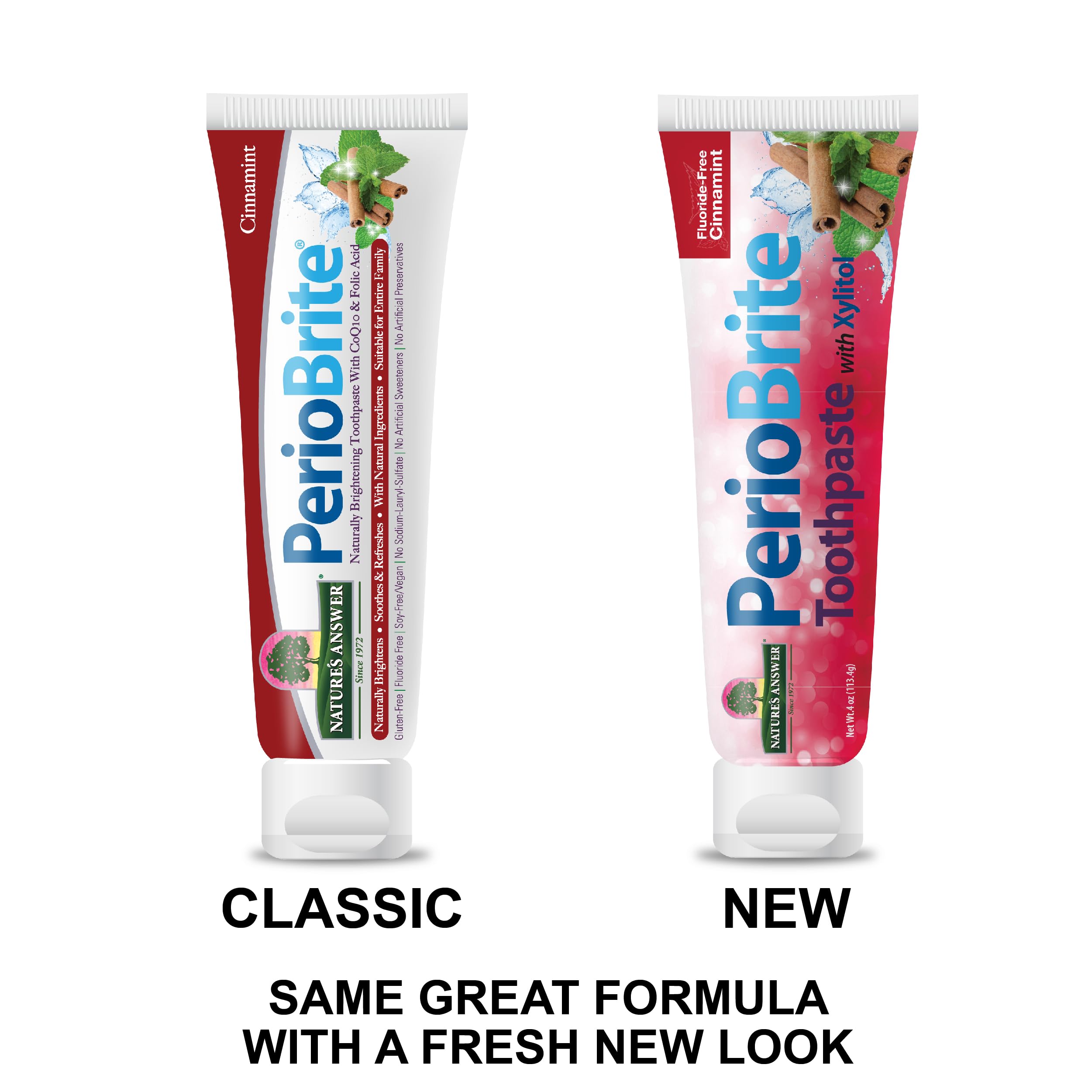 Foto 3 | Pasta De Dientes Nature's Answer Periobrite Cinnamint 120 Ml - Venta Internacional.
