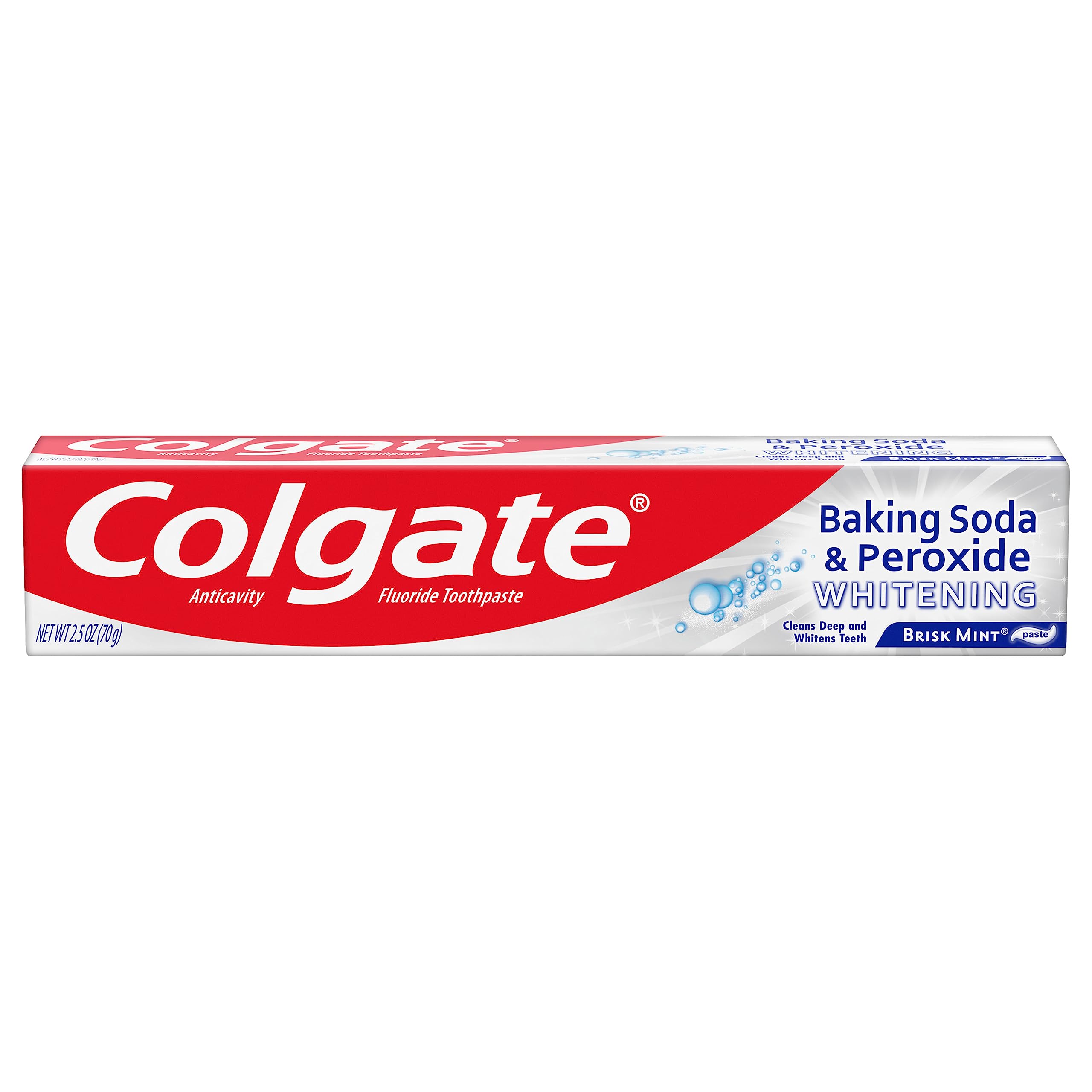 Pasta De Dientes Colgate Con Bicarbonato De Sodio Y Peróxido Blanqueadora 75 Ml X6 - Venta Internacional.