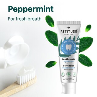 Foto 4 | Pasta De Dientes Attitude Previene La Caries Dental, Vegana, 125 Ml - Venta Internacional.