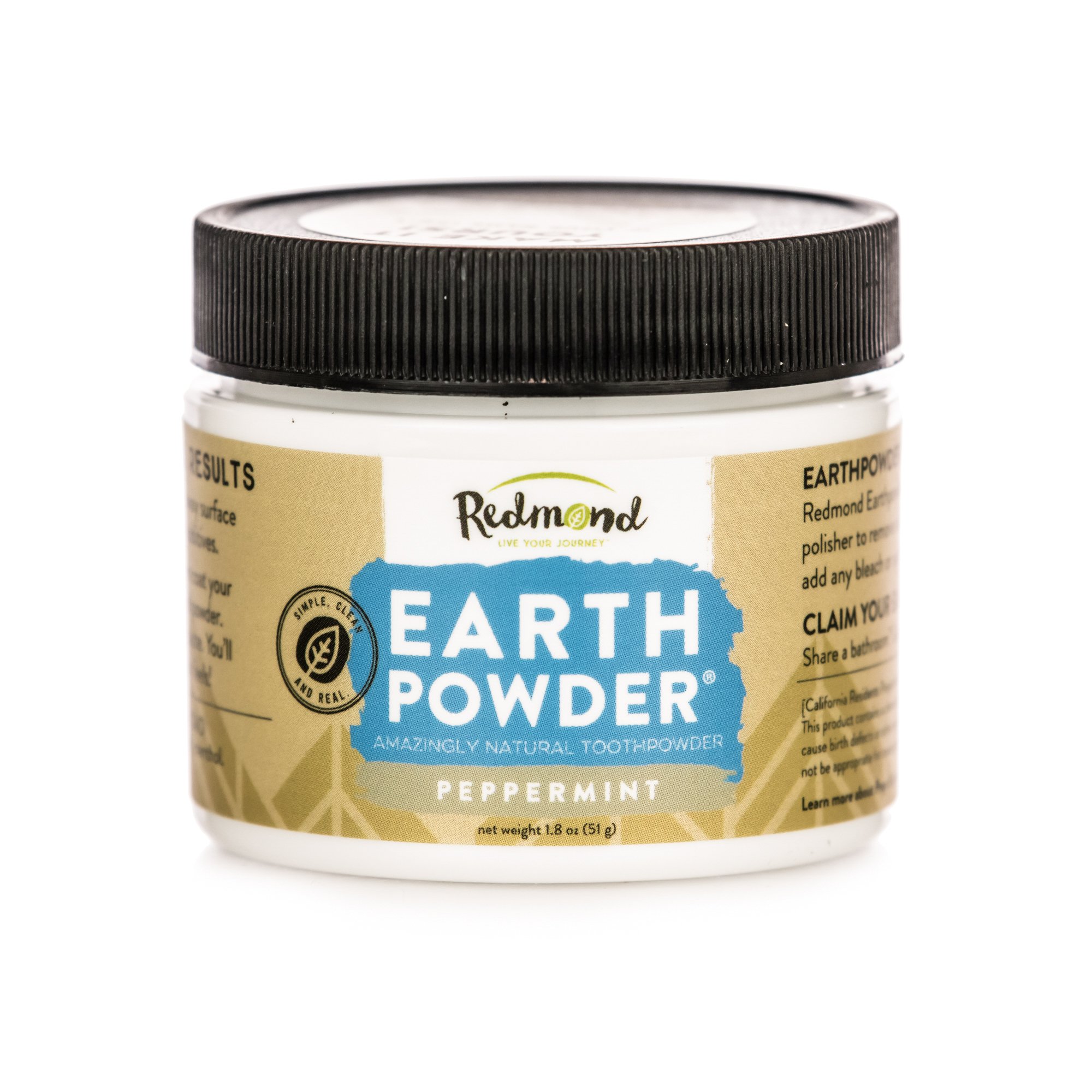 Polvo Para Dientes Y Encías Redmond Earthpowder, Arcilla Bentonita - Venta Internacional.