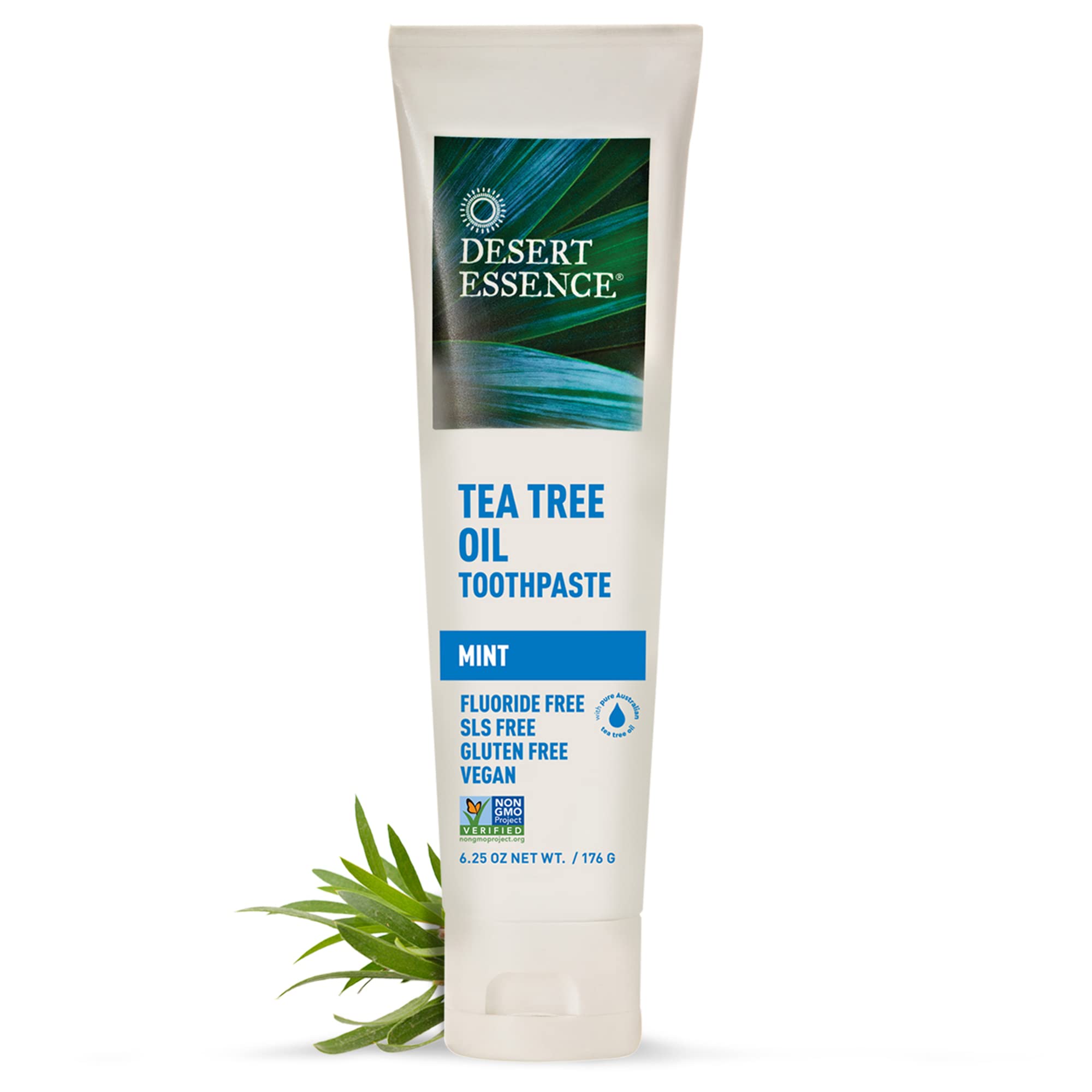 Foto 3 pulgar | Pasta De Dientes Desert Essence Con Aceite De Árbol De Té Y Menta 550 Ml X 3 - Venta Internacional.
