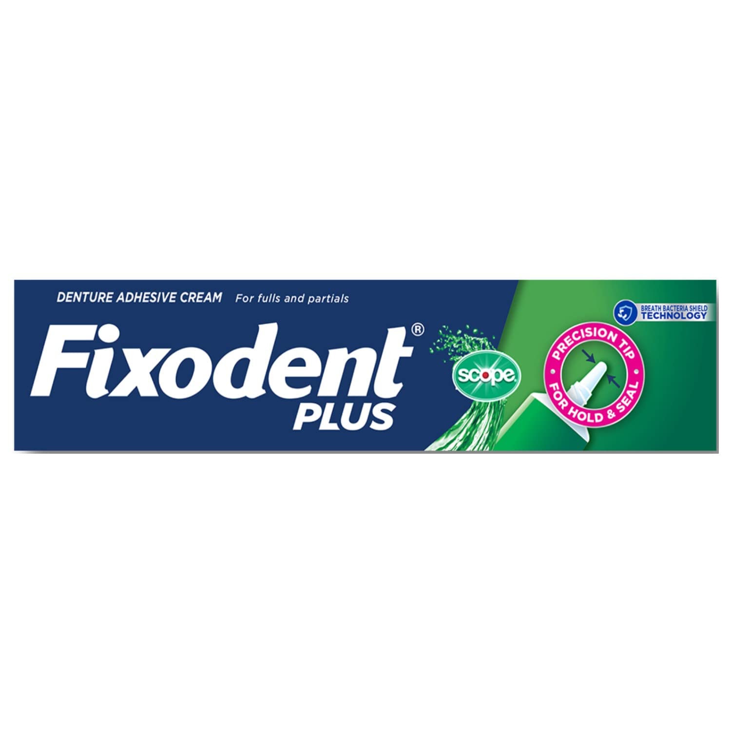 Crema Adhesiva Para Dentaduras Fixodent Control Plus Scope 60 Ml X5 - Venta Internacional.
