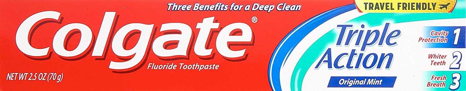 Foto 3 pulgar | Pasta De Dientes Colgate Triple Action Travel Mint 75 Ml (paquete De 6) - Venta Internacional.