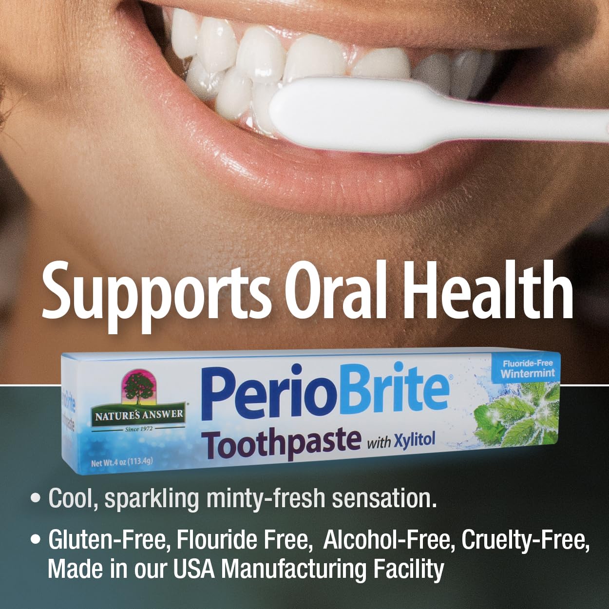 Foto 4 | Pasta De Dientes Nature's Answer Periobrite Whitening 120 Ml - Venta Internacional.