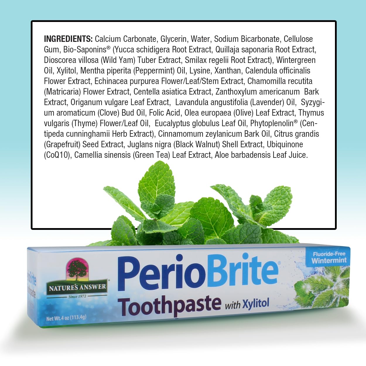 Foto 6 pulgar | Pasta De Dientes Nature's Answer Periobrite Whitening 120 Ml - Venta Internacional.