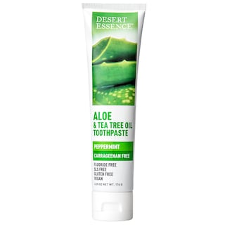 Foto 1 | Pasta De Dientes Desert Essence Con Aceite De Aloe Y Árbol De Té, 190 Ml, Vegana - Venta Internacional.