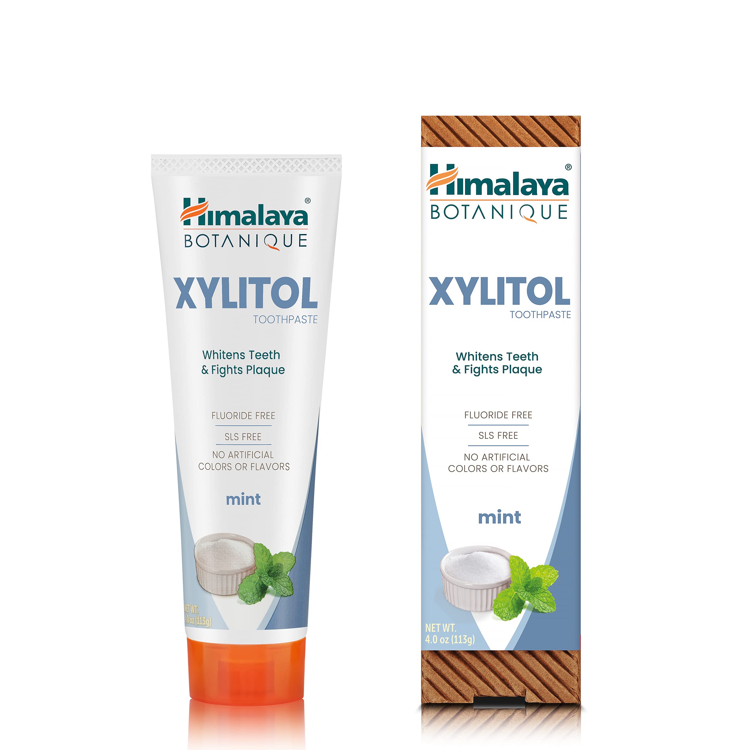 Pasta De Dientes Himalaya Botanique Blanqueadora Antiplaca 120ml - Venta Internacional.