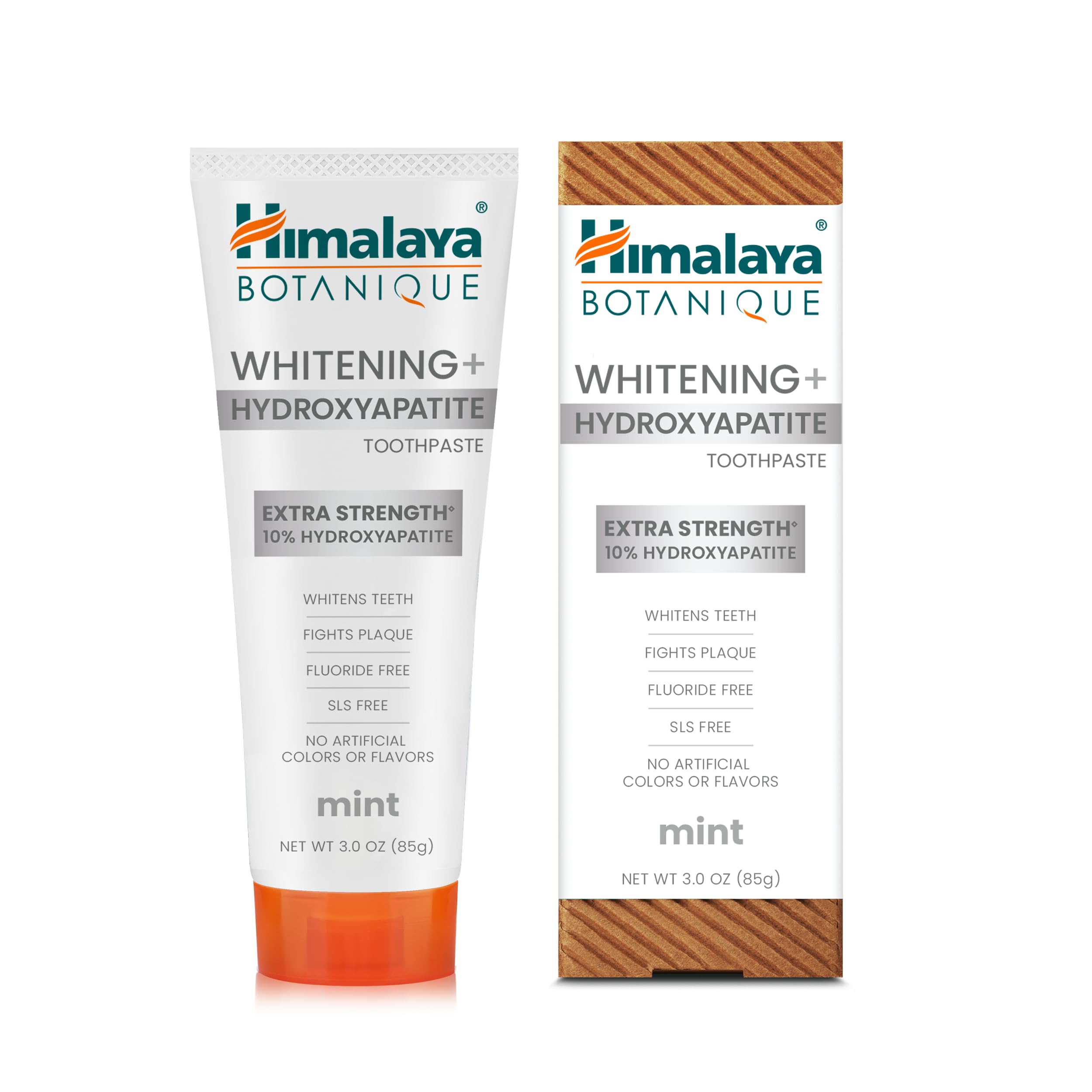 Pasta De Dientes Himalaya Botanique Whitening+ Hidroxiapatita 90 Ml - Venta Internacional.