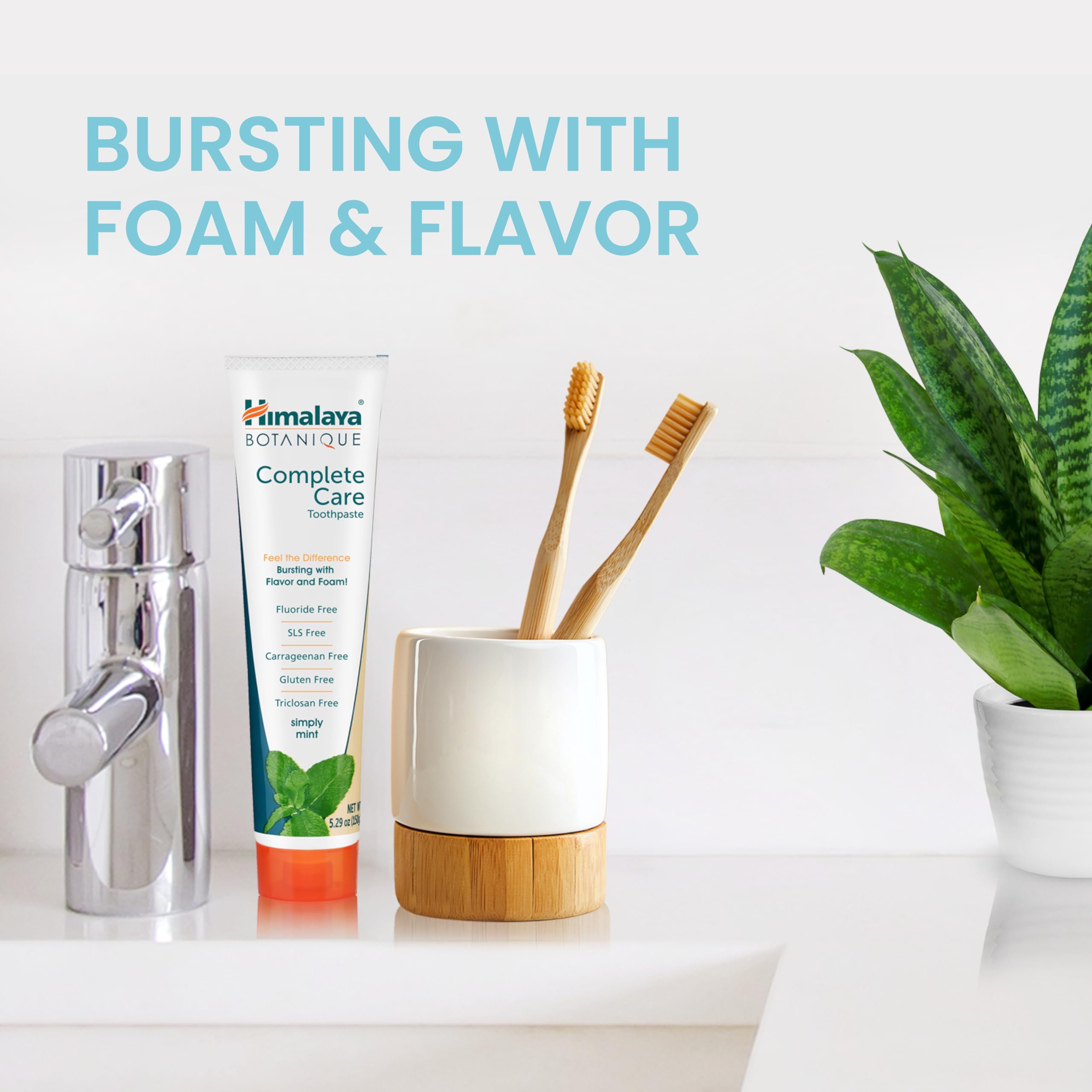 Foto 4 pulgar | Pasta De Dientes Himalaya Botanique Complete Care Herbal 150 Ml - Venta Internacional.