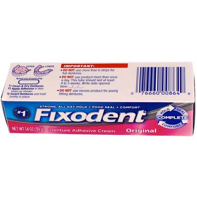 Foto 8 pulgar | Crema Adhesiva Para Dentaduras Fixodent Original, 41 Ml (paquete De 2) - Venta Internacional.