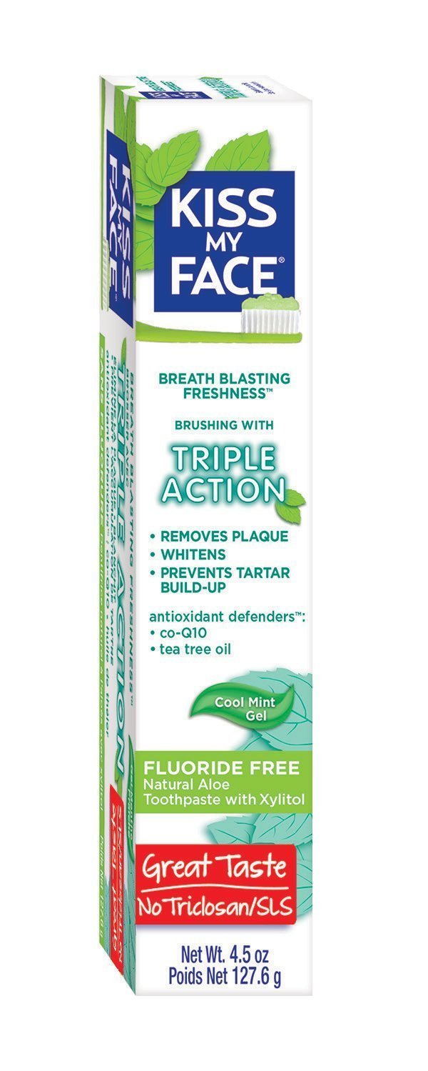 Foto 5 pulgar | Pasta De Dientes Kiss My Face Triple Action Gel 133 Ml (paquete De 3) - Venta Internacional.