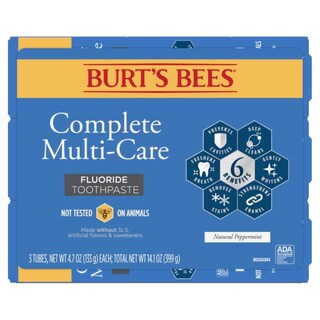 Foto 7 | Pasta De Dientes Burt's Bees Complete Multi Care, 140 Ml, Paquete De 3 - Venta Internacional.