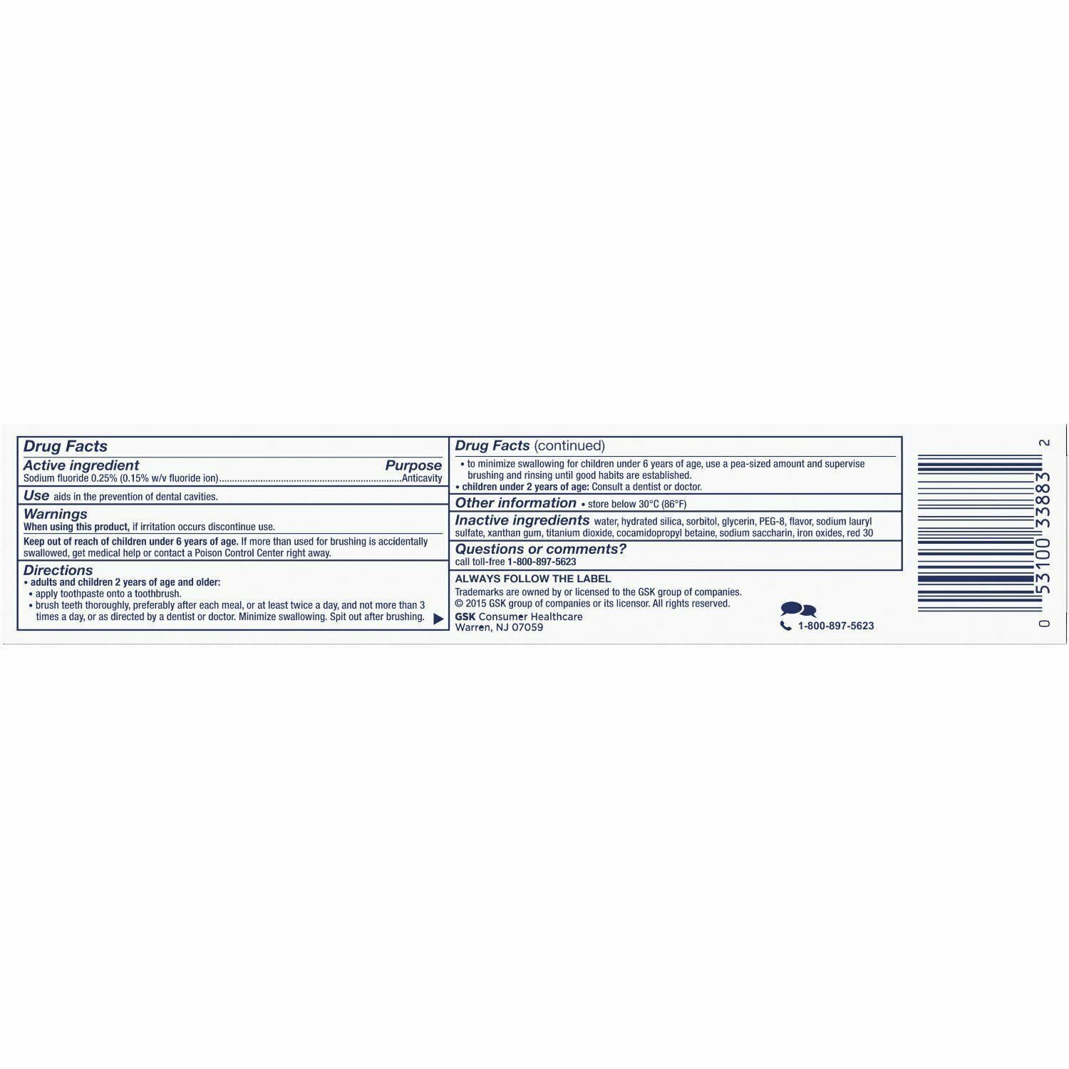 Foto 3 pulgar | Pasta De Dientes Aquafresh Extreme Clean Whitening 165 Ml X6 - Venta Internacional.