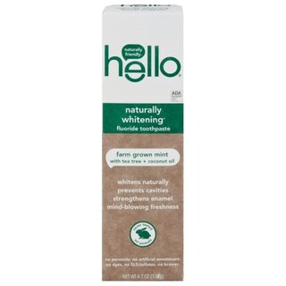 Foto 1 | Pasta De Dientes Hello Nat Hlthy Whtg 140 Ml, Vegana, Sin Colorantes - Venta Internacional.