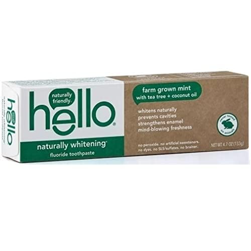 Foto 3 pulgar | Pasta De Dientes Hello Nat Hlthy Whtg 140 Ml, Vegana, Sin Colorantes - Venta Internacional.