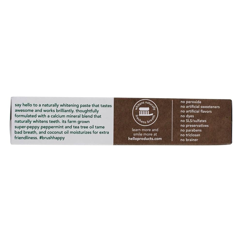 Foto 6 pulgar | Pasta De Dientes Hello Nat Hlthy Whtg 140 Ml, Vegana, Sin Colorantes - Venta Internacional.
