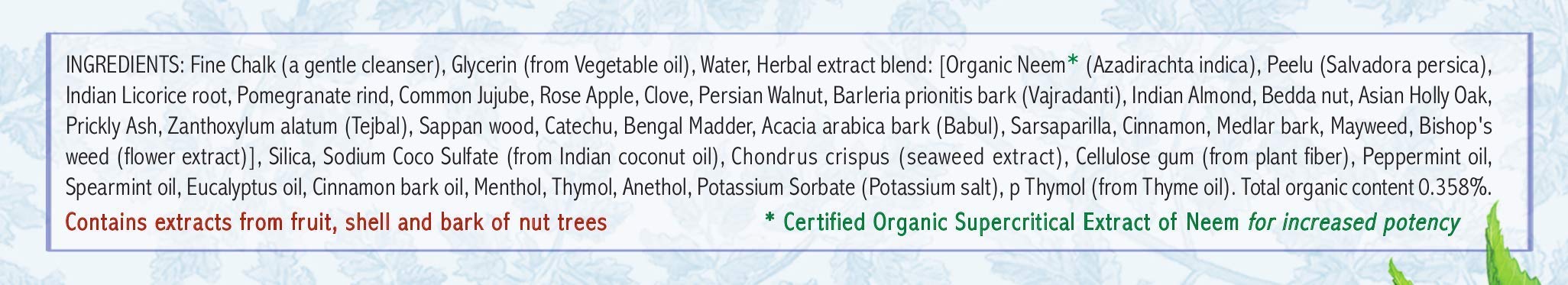 Foto 4 pulgar | Pasta de Dientes Auromere Ayurvedic Herbal Fresh Mint 117 g- Venta Internacional