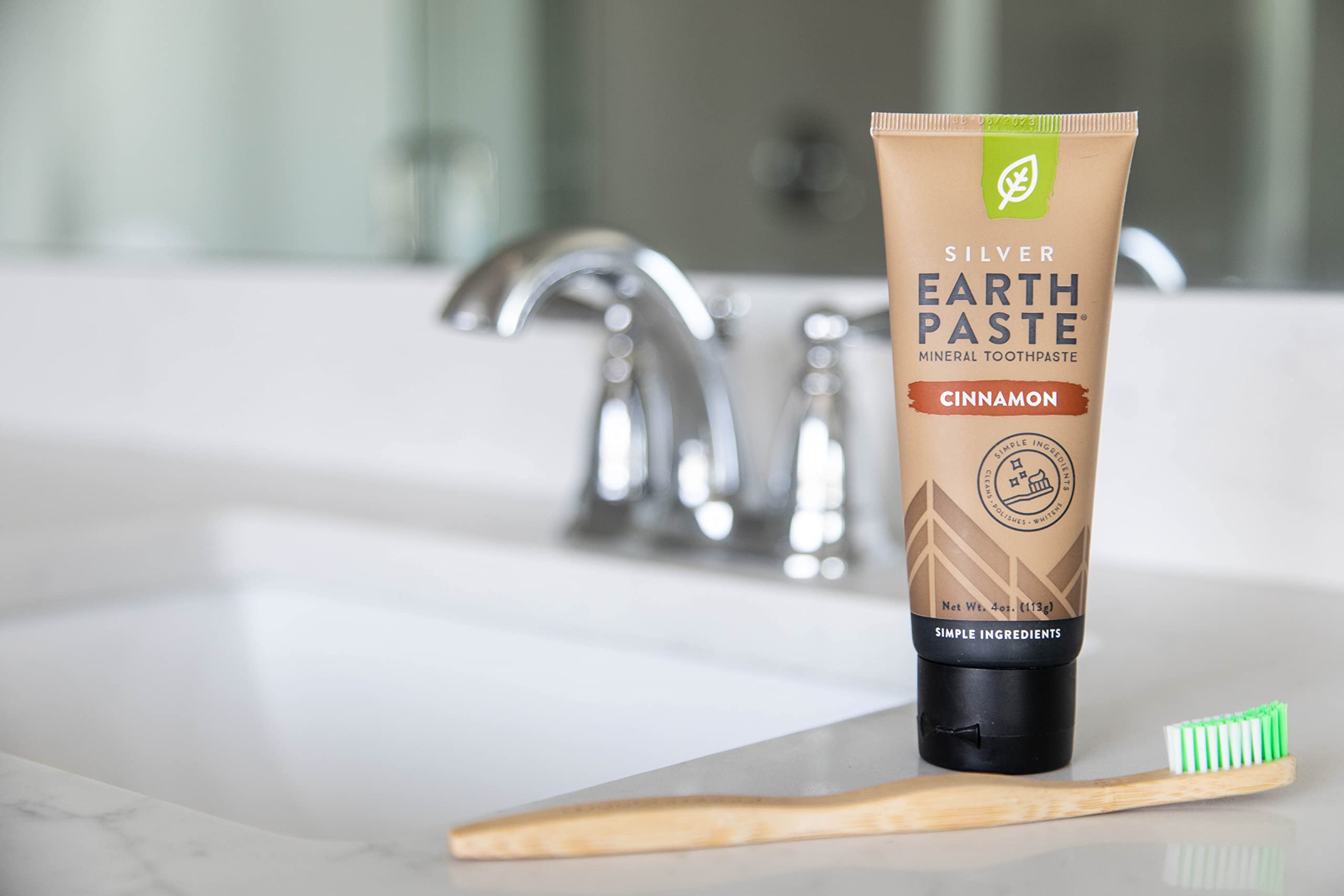 Foto 4 pulgar | Pasta De Dientes Redmond Earthpaste Natural Canela Sin Flúor 113 g- Venta Internacional