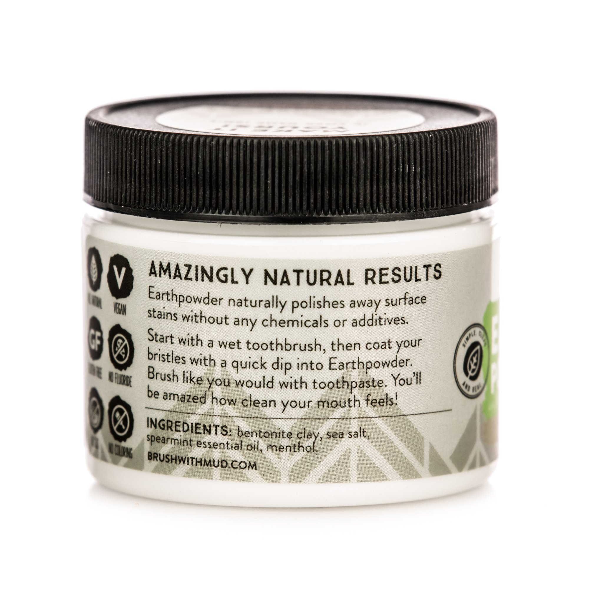 Foto 3 | Polvo para Dientes Earth Powder Redmond 51 g-Venta Internacional