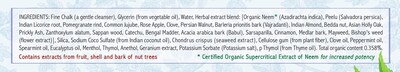 Foto 3 | Pasta De Dientes Auromere Ayurvedic Herbal Classic Licorice 75 ml - Venta Internacional
