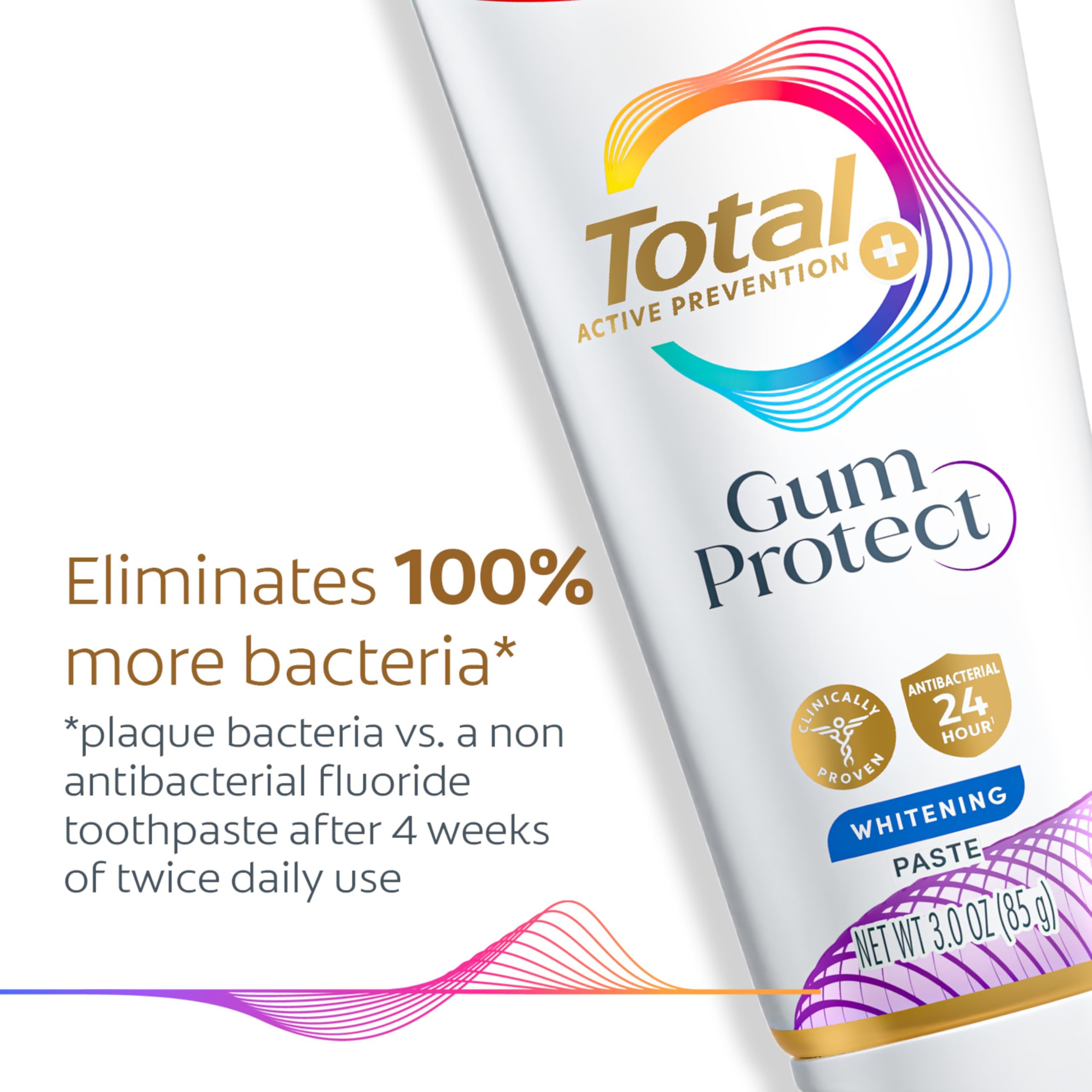 Foto 3 pulgar | Pasta De Dientes Colgate Total Active Prevention Gum Protect 90 Ml - Venta Internacional.