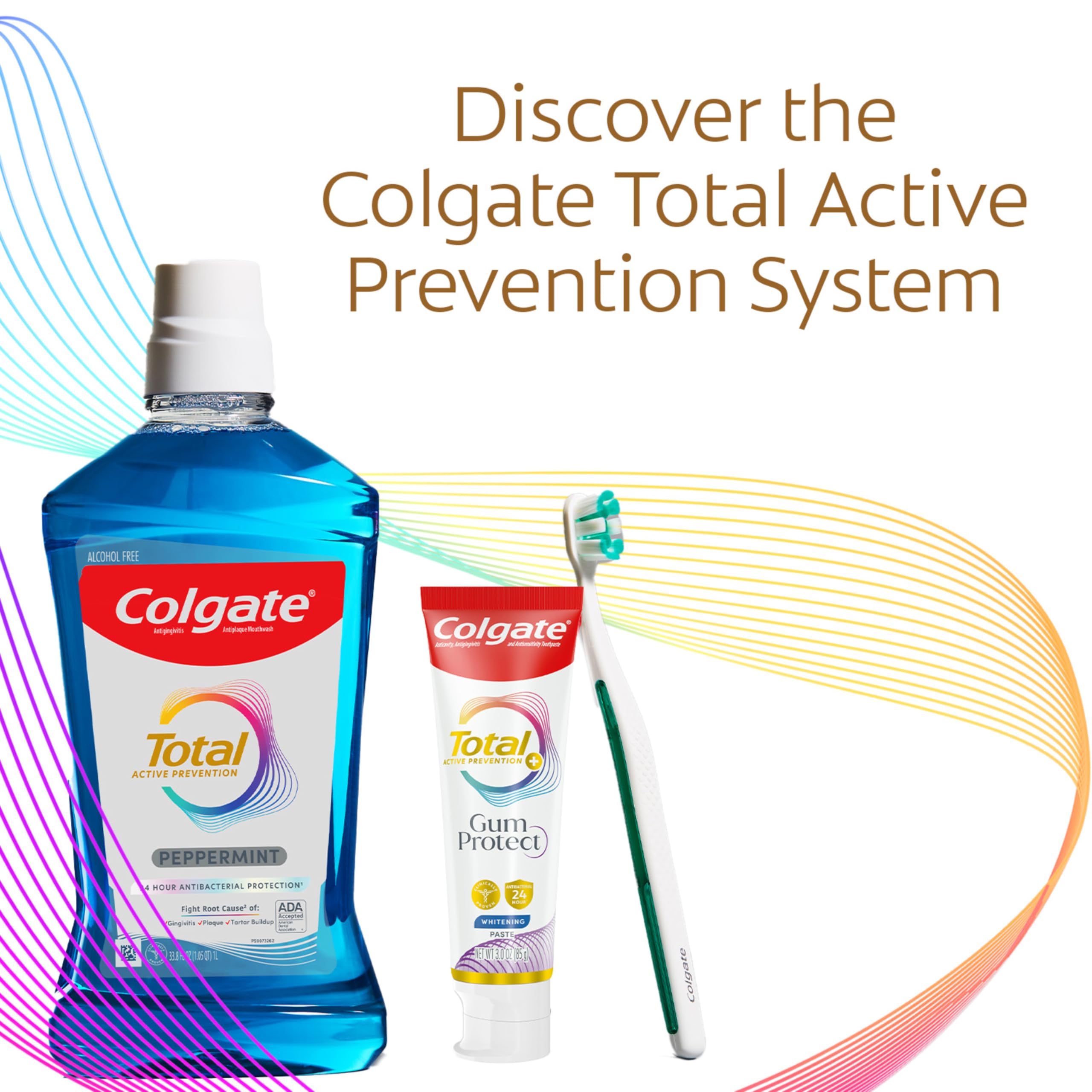 Foto 4 pulgar | Pasta De Dientes Colgate Total Active Prevention Gum Protect 90 Ml - Venta Internacional.