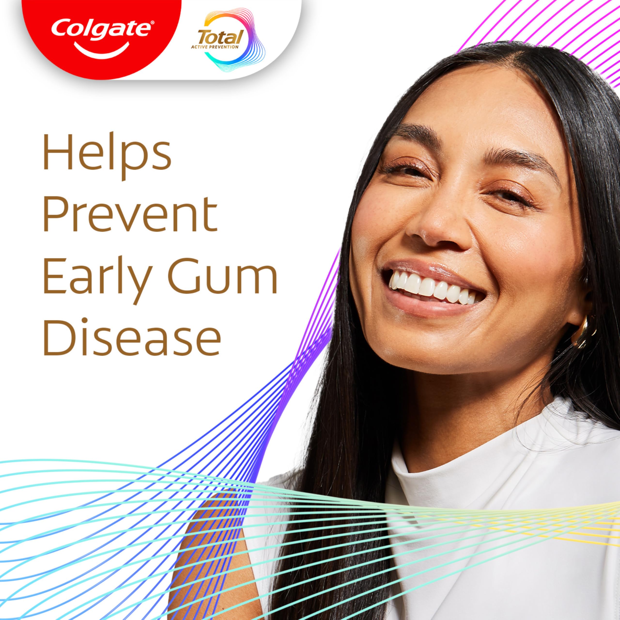 Foto 5 pulgar | Pasta De Dientes Colgate Total Active Prevention Gum Protect 90 Ml - Venta Internacional.