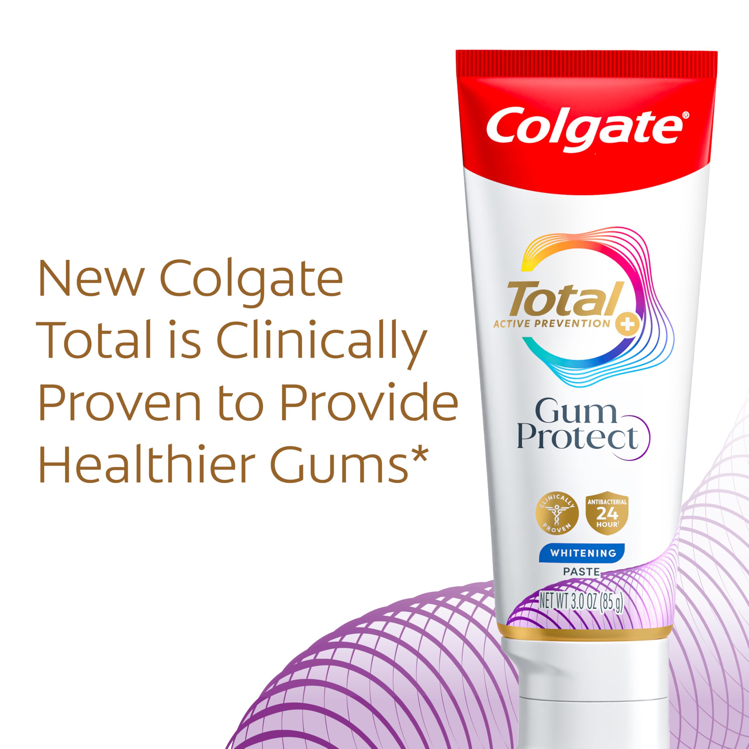 Foto 6 pulgar | Pasta De Dientes Colgate Total Active Prevention Gum Protect 90 Ml - Venta Internacional.