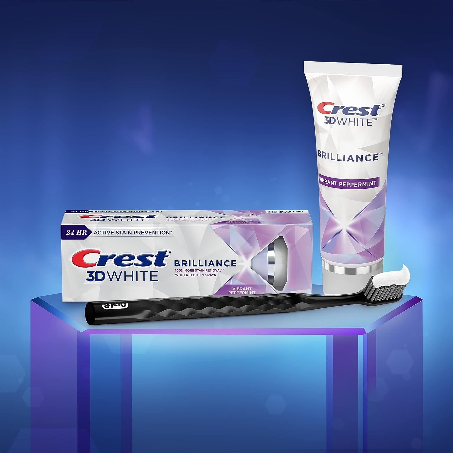 Foto 7 pulgar | Pasta De Dientes Crest 3d White Brilliance Teeth Whitening X3 - Venta Internacional.